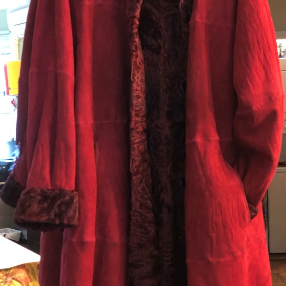 REVERSIBLE COAT VINTAGE SAINT LAURENT SIZE SMALL